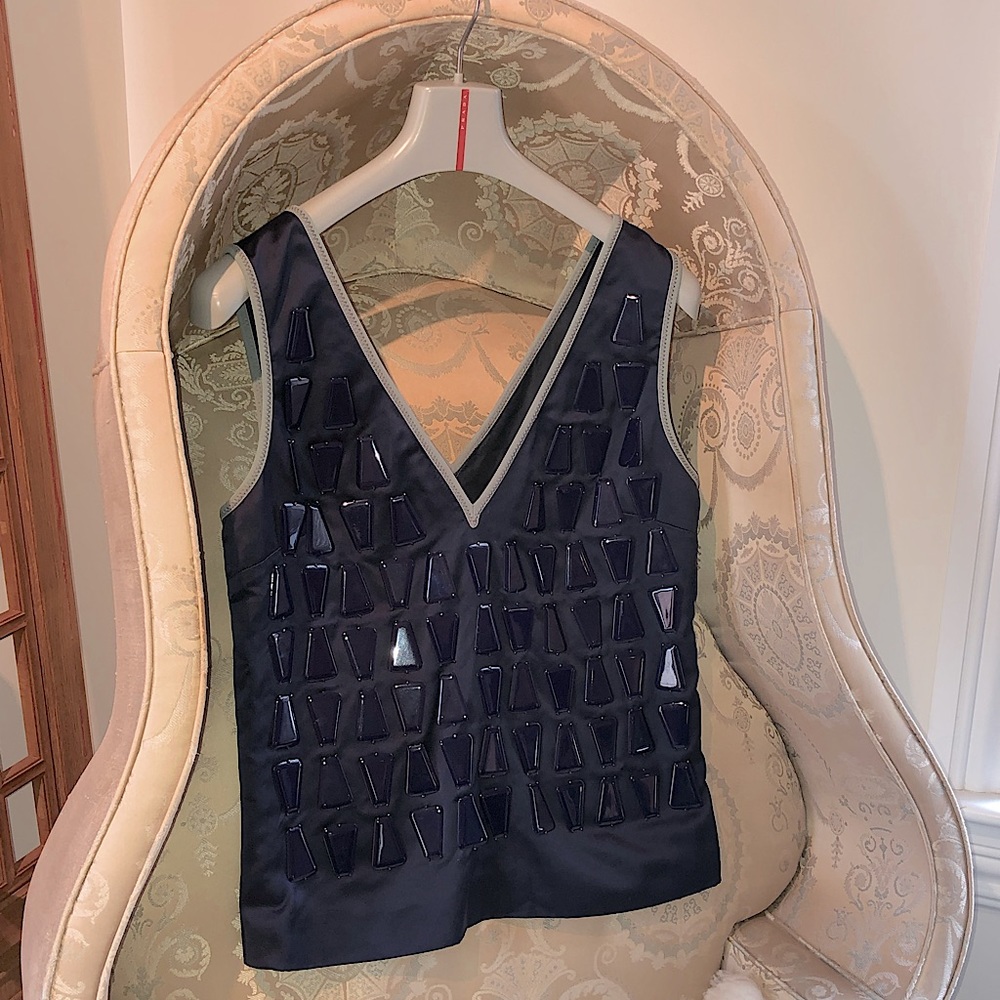 Not for sale! Prada Silk Sleeveless Top